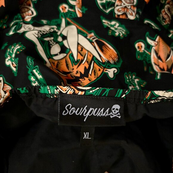 Sourpuss Hallow-Tiki Spooksville Dress - Picture 2 of 6